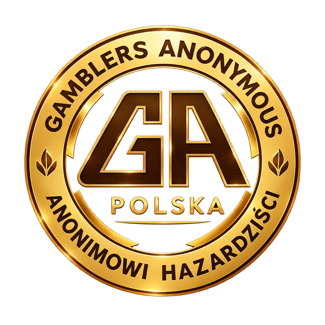 Unikalne złote logo GA Polska